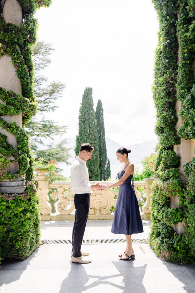 Engagement at Villa del Balbianello