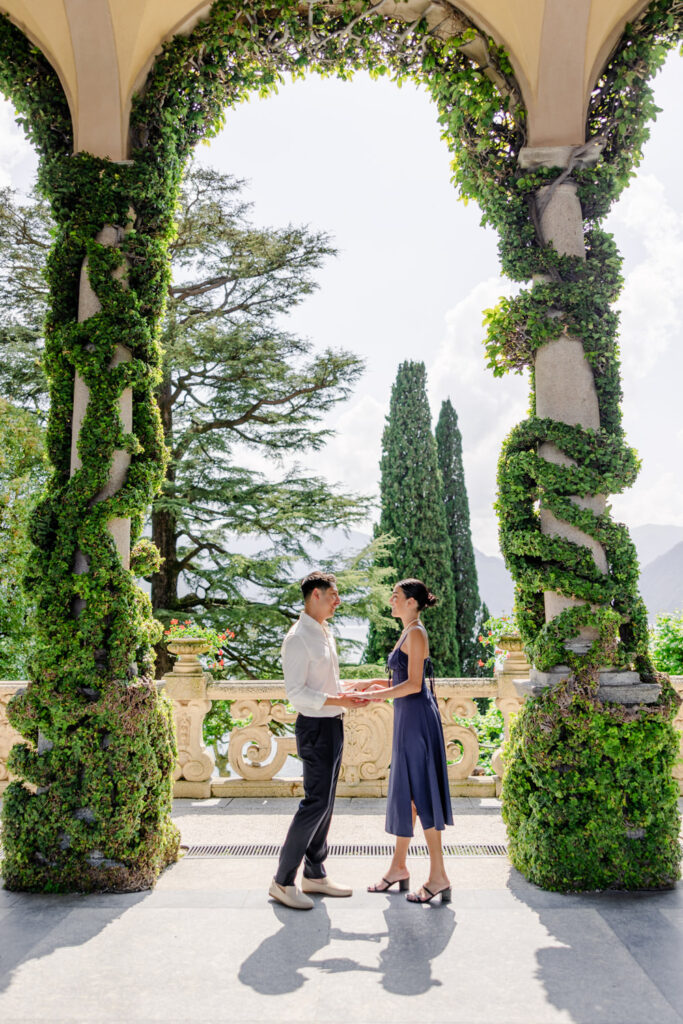 Engagement at Villa del Balbianello