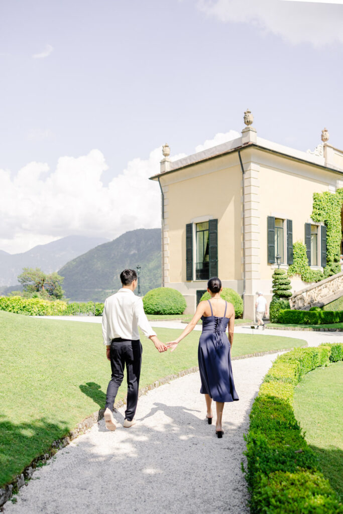 Engagement at Villa del Balbianello