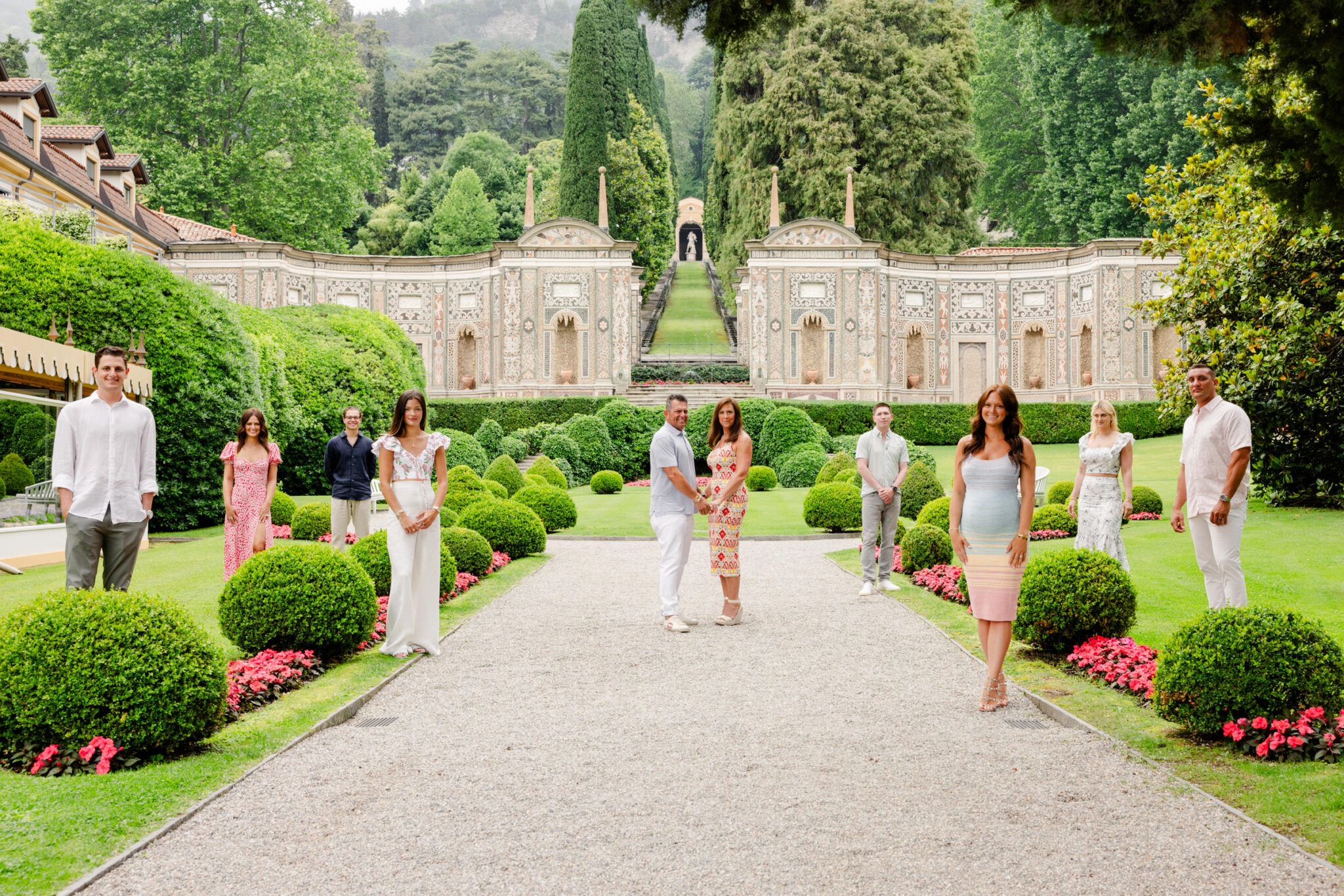 Family Portraits Villa d'Este