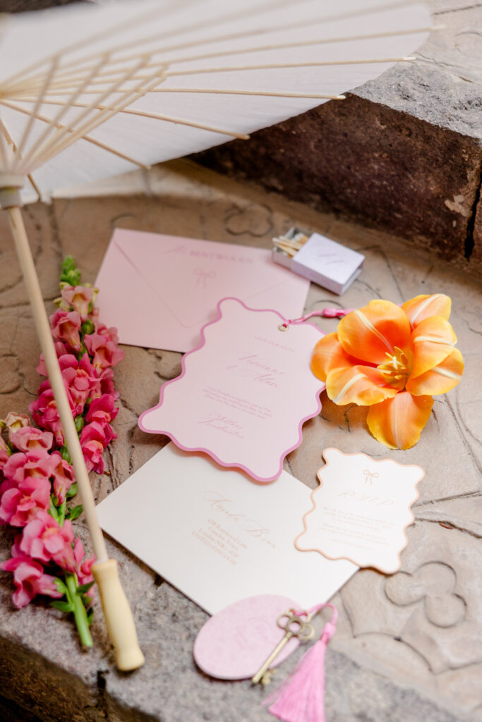 Luxus-Hochzeit Papeterie